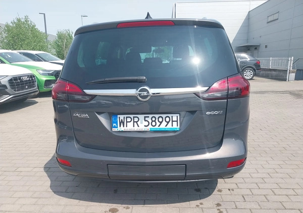 Opel Zafira cena 44900 przebieg: 151000, rok produkcji 2016 z Warszawa małe 56